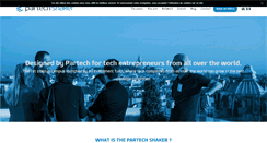 Desktop Screenshot of partechshaker.com